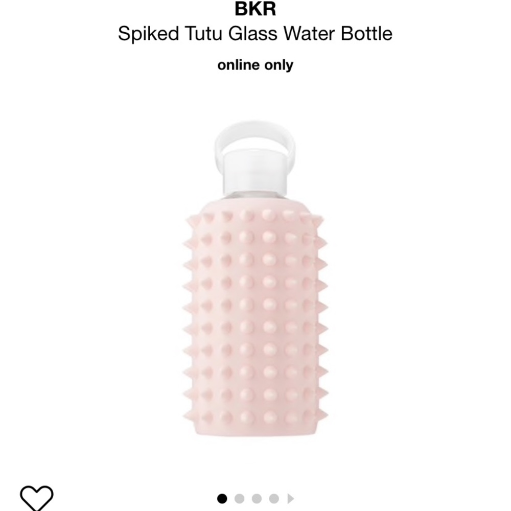 BKR spikes water bottle in Tutu